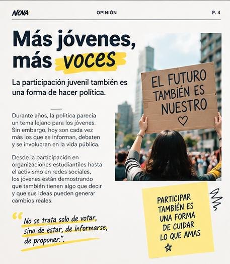 Página 5 de la edición #44 del Boletín de NOVA